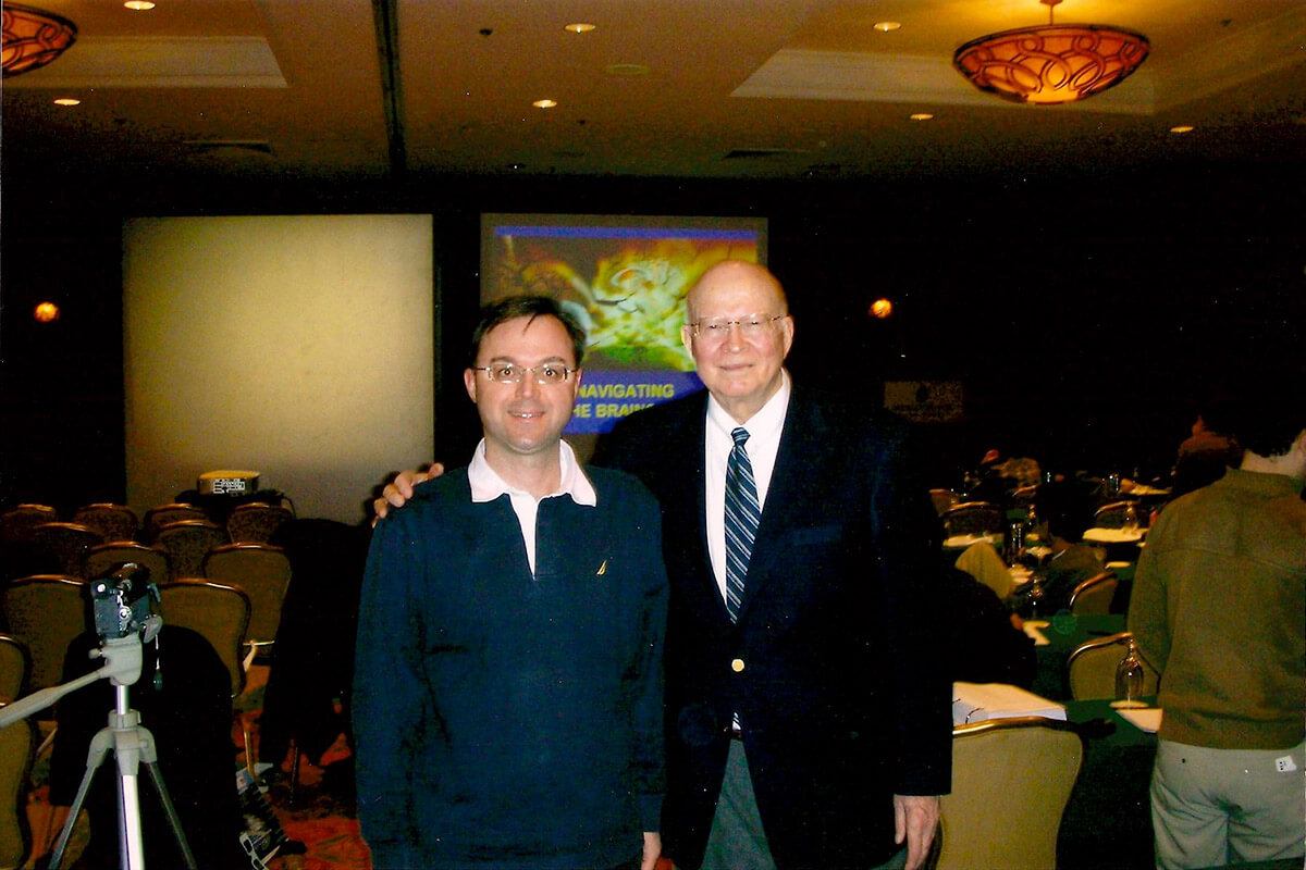 Με τον Prof. Albert Rhoton, Chicago, USA, 2009